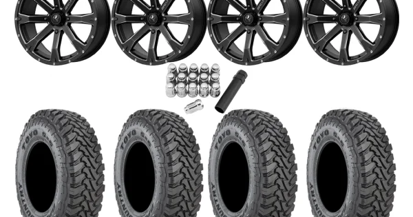 Toyo Open Country SxS M/T 33x9.5-R15 Tires on MSA M42 Bounty Wheels
